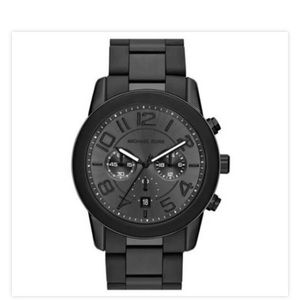 MICHAEL KORS MEN CHRONOGRAPH BLK DIAL WATCH MK8322